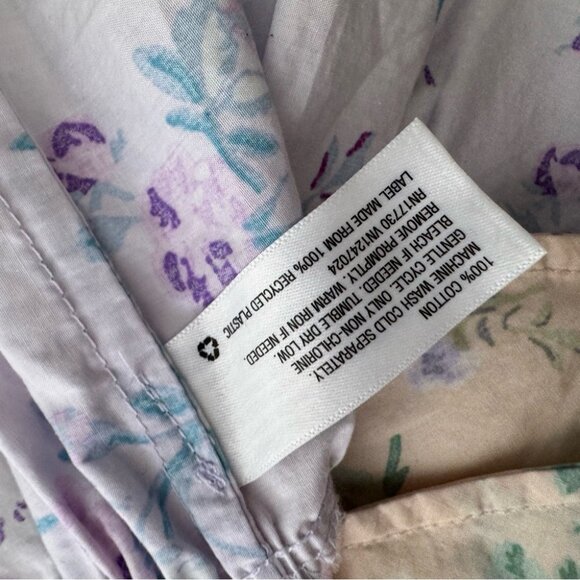 Love shack fancy dress tiered pastel floral ruffle frilly tie up straps cute - Picture 6 of 7